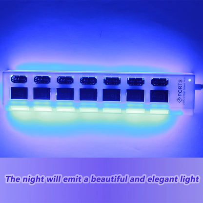 Commutateur 4/7 ports USB 2.0 haute vitesse