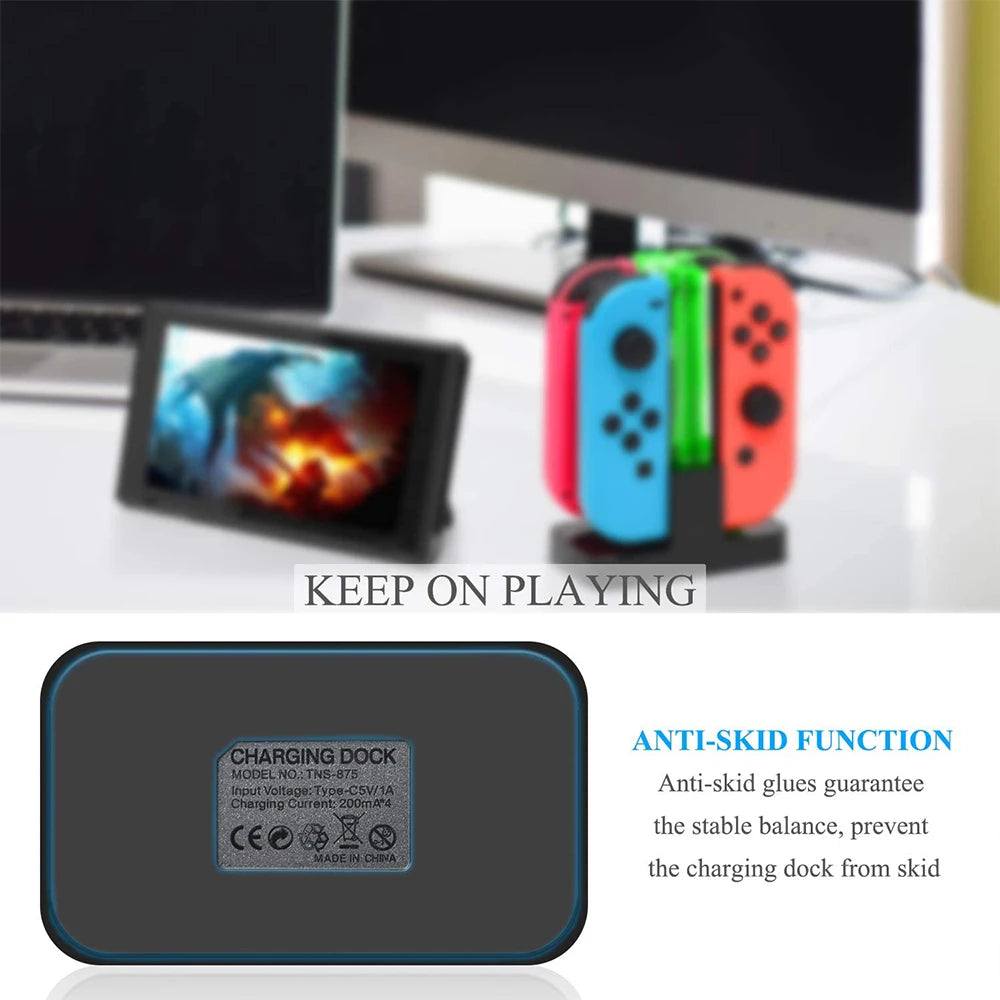 chargeur Switch 4 contrôleurs