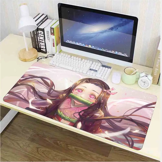 Tapis setup gaming NEZUKO KAMADO